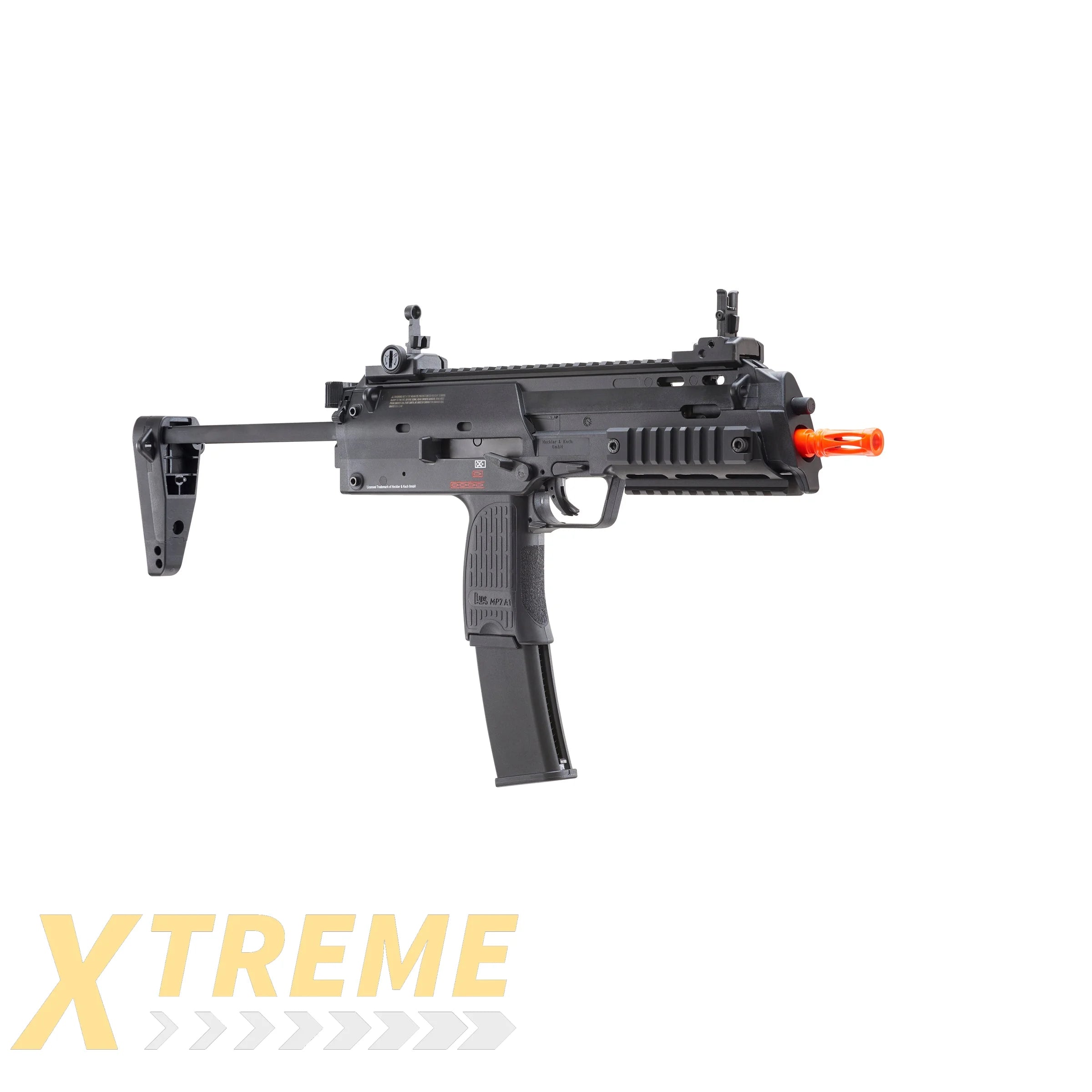 HK MP7 NAVY GBB-BLACK-6MM - H&K - GAS BLOWBACK - SMG