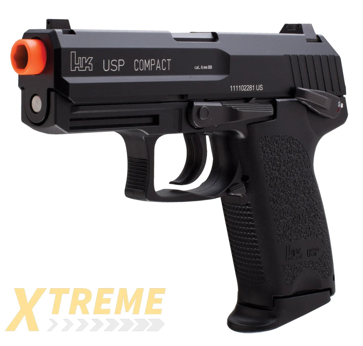HK USP COMPACT - COMPETITION - BLACK - H&K GAS BLOWBACK - Pistols