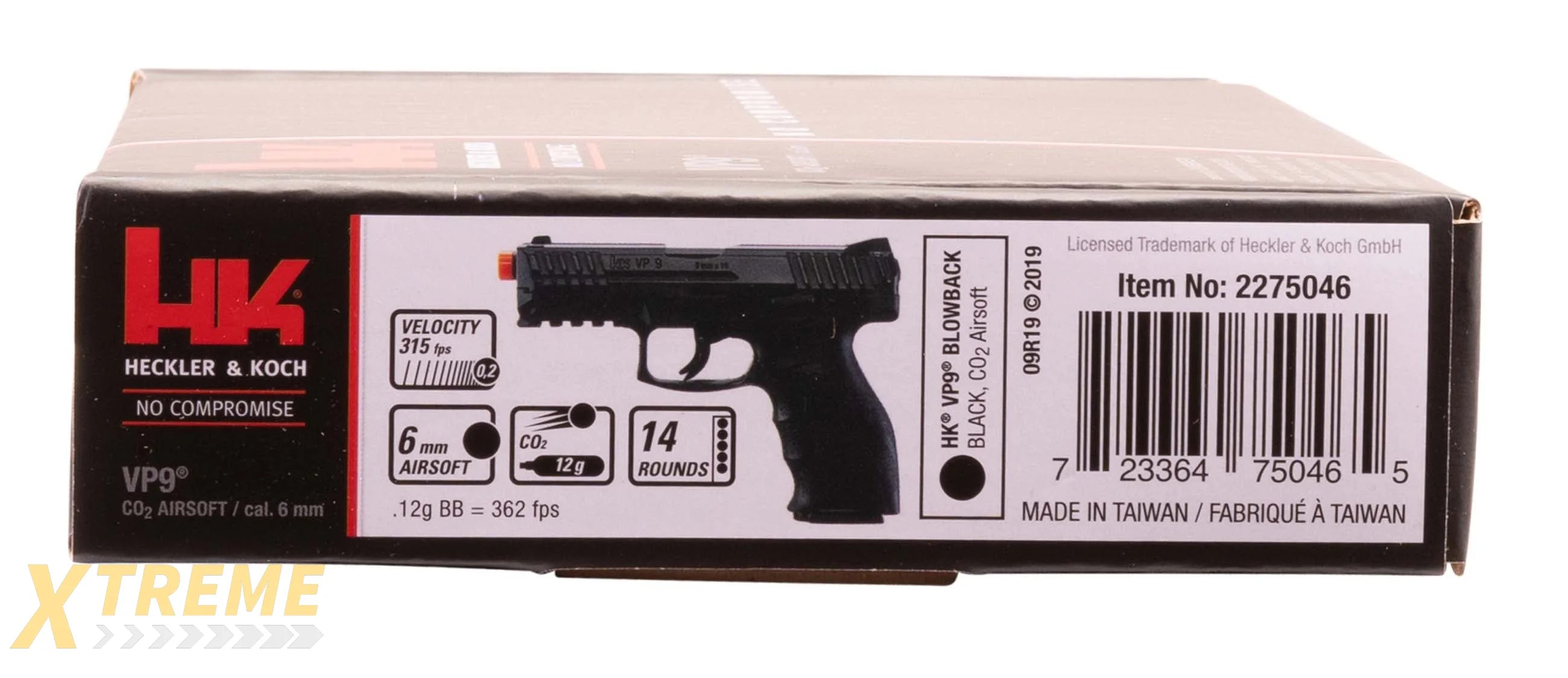 HK VP9 6MM BLACK - H&K C02 - Pistols