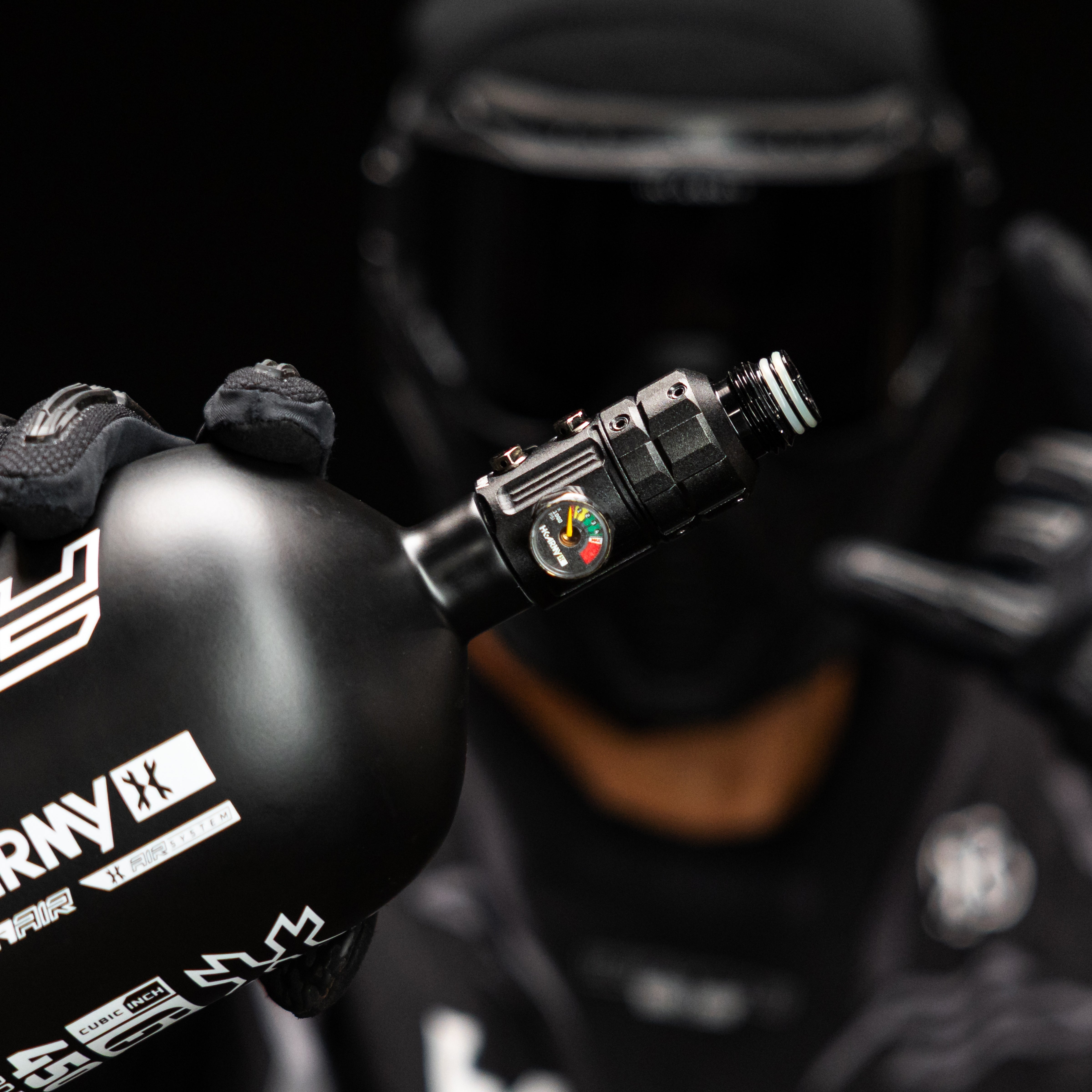 Turbine Pro Regulator - Long Body - Adjustable & Rotational - Black