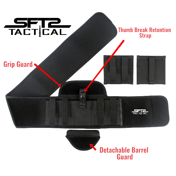 Shadow-X Ultra Comfort Belly Band Holster - XTREME Airsoft Superstore