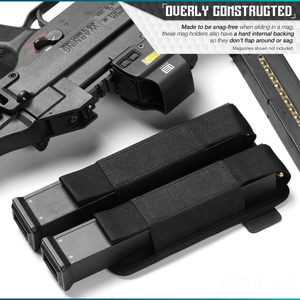 Extended Pistol Mag Holster - Hook Backing - XTREME Airsoft Superstore