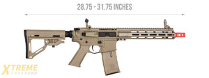 ICS CXP-MMR M4 SBR ELECTRIC BLOWBACK AIRSOFT AEG RIFLE (TAN)