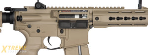 ICS CXP-UK1 CAPTAIN EBB KEYMOD M4 AIRSOFT AEG RIFLE - TAN