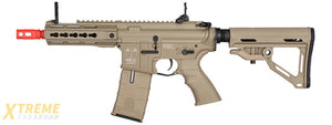 ICS CXP-UK1 CAPTAIN EBB KEYMOD M4 AIRSOFT AEG RIFLE - TAN