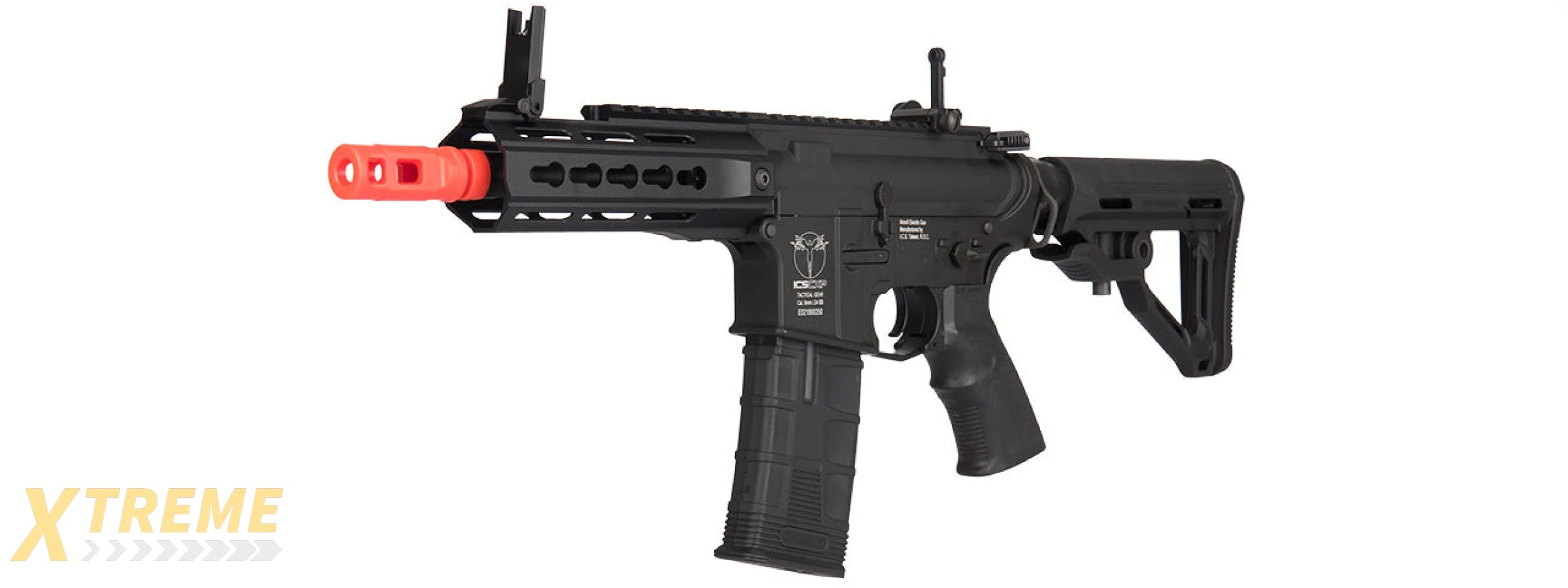 ICS CXP-UK1 CAPTAIN ELECTRIC BLOWBACK M4 AIRSOFT AEG RIFLE - BLACK