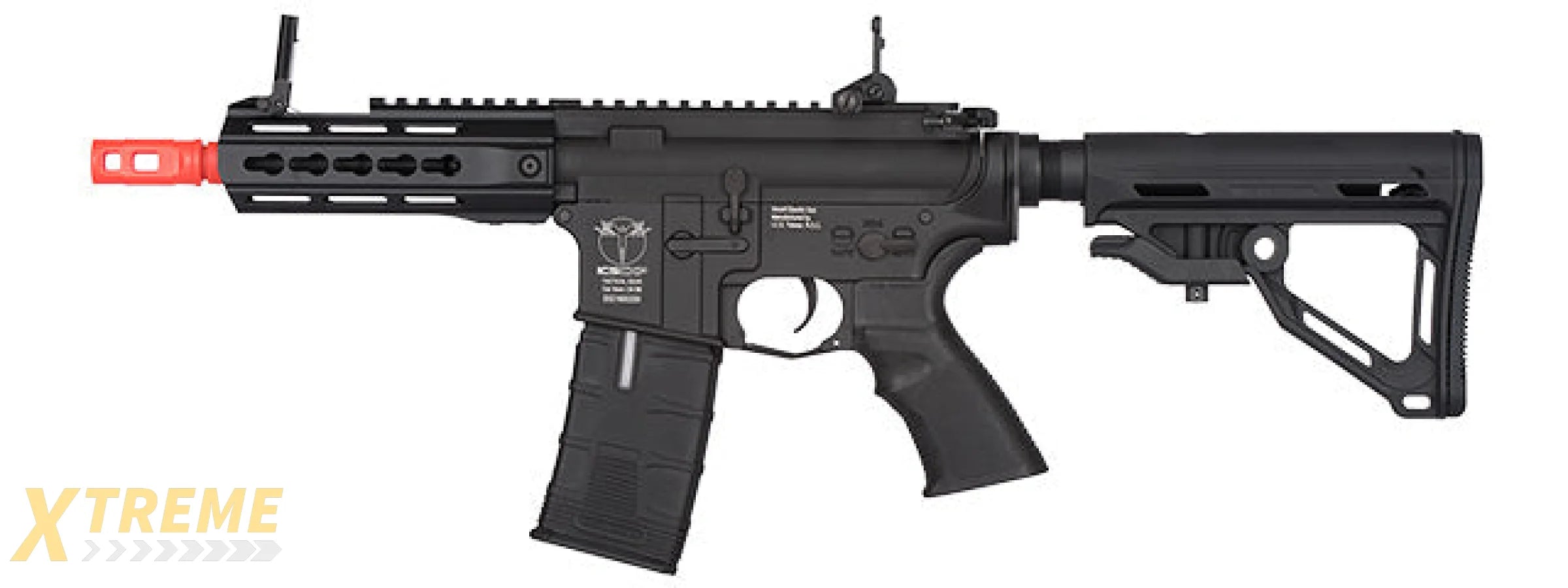 ICS CXP-UK1 CAPTAIN ELECTRIC BLOWBACK M4 AIRSOFT AEG RIFLE - BLACK