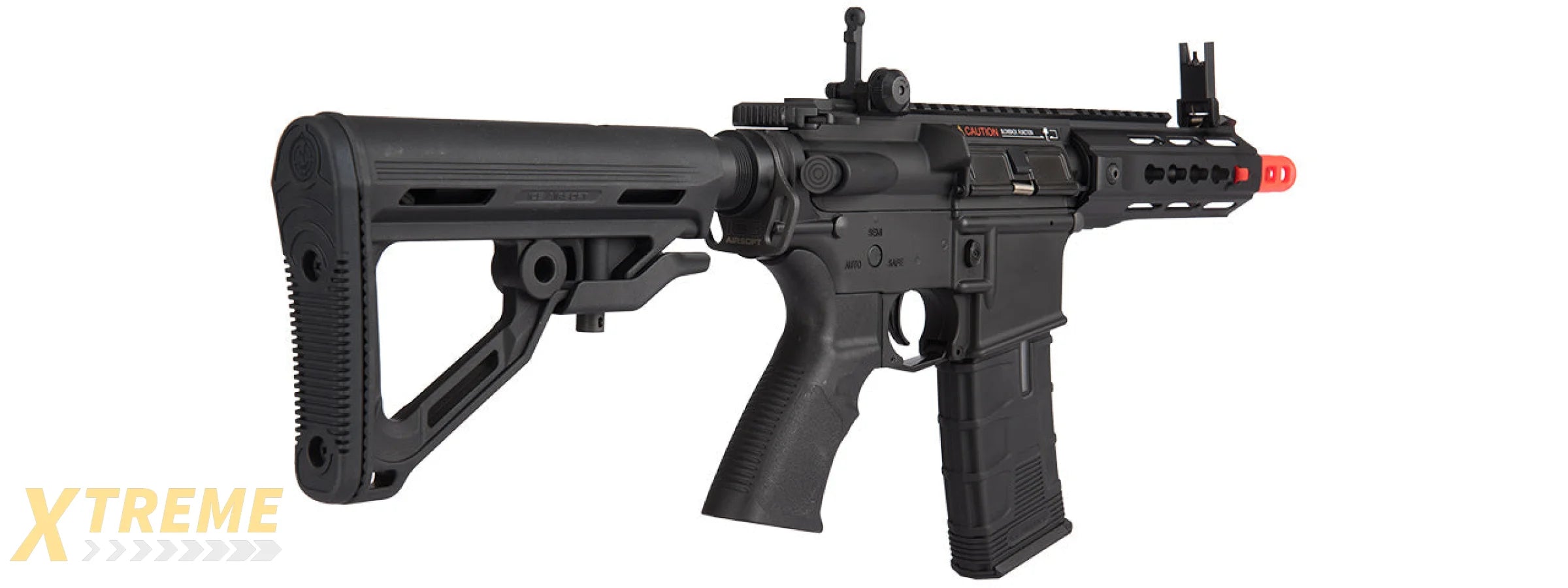 ICS CXP-UK1 CAPTAIN ELECTRIC BLOWBACK M4 AIRSOFT AEG RIFLE - BLACK