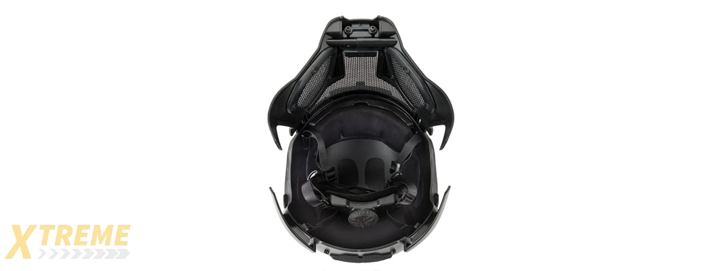 Interstellar Battle Trooper Full Face Airsoft Helmet (BLACK)