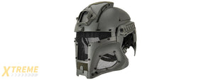 Interstellar Battle Trooper Full Face Airsoft Helmet (FOLIAGE GREEN)