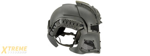 Interstellar Battle Trooper Full Face Airsoft Helmet (FOLIAGE GREEN)