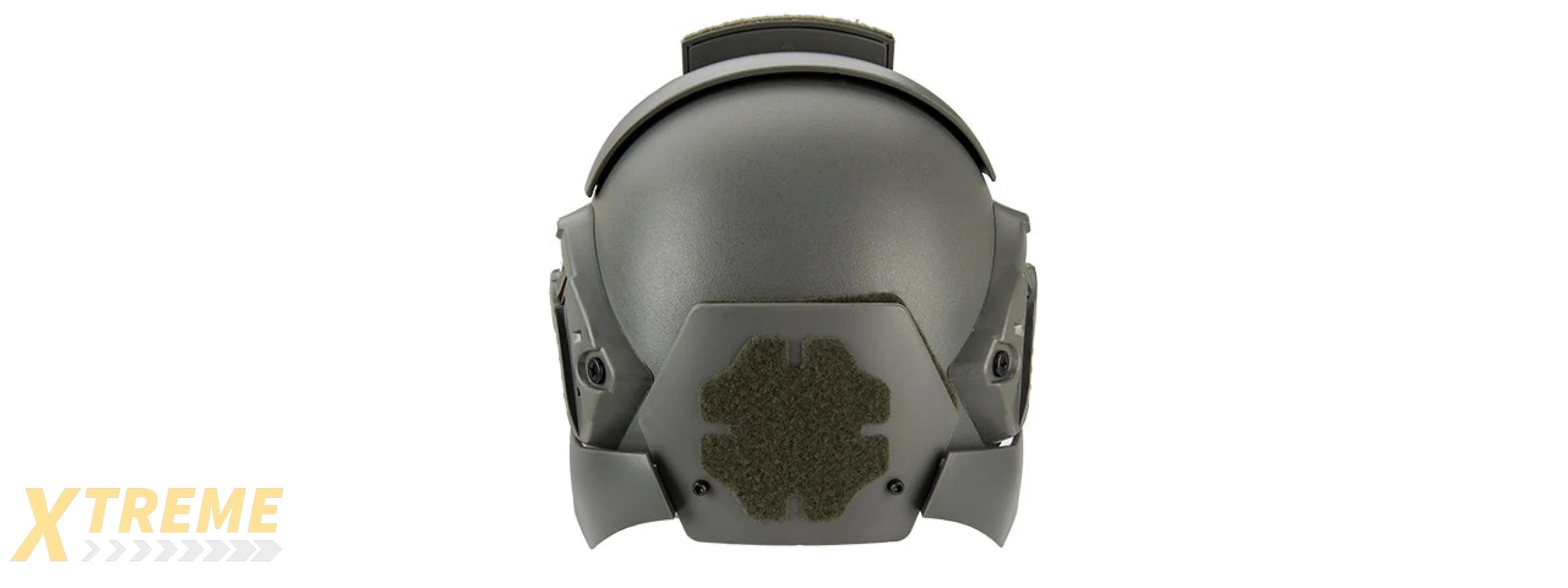 Interstellar Battle Trooper Full Face Airsoft Helmet (FOLIAGE GREEN)