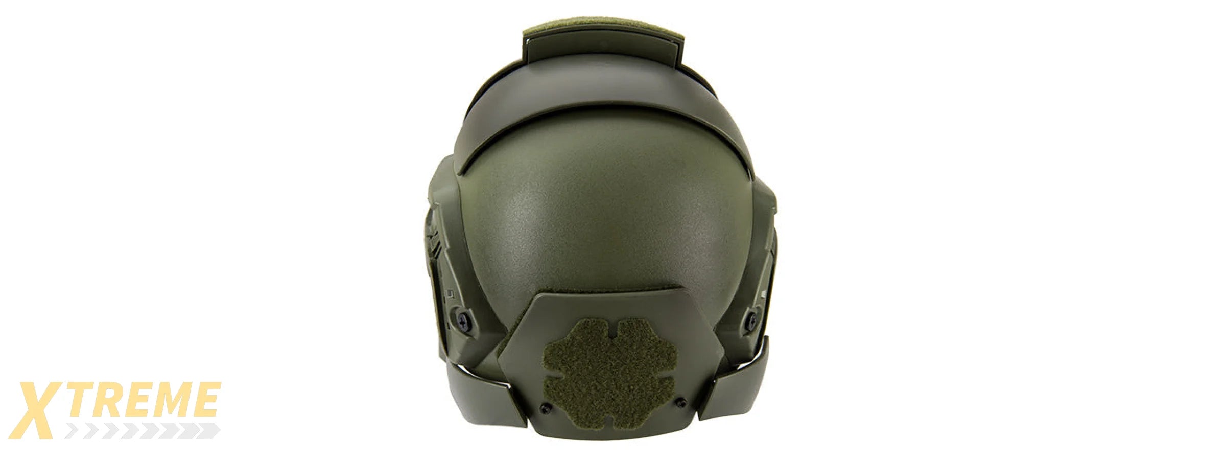 Interstellar Battle Trooper Full Face Airsoft Helmet (OD GREEN)