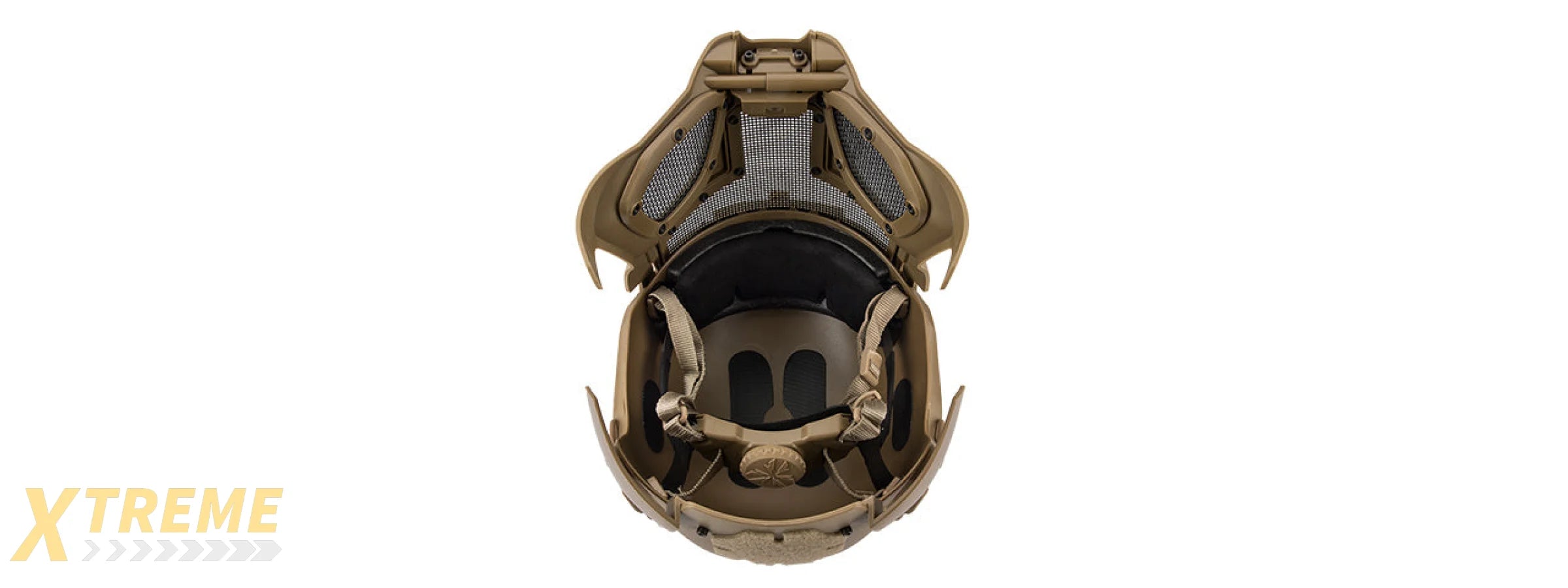 Interstellar Battle Trooper Full Face Airsoft Helmet (TAN)