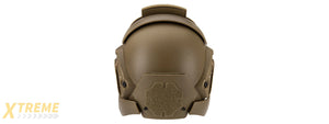 Interstellar Battle Trooper Full Face Airsoft Helmet (TAN)