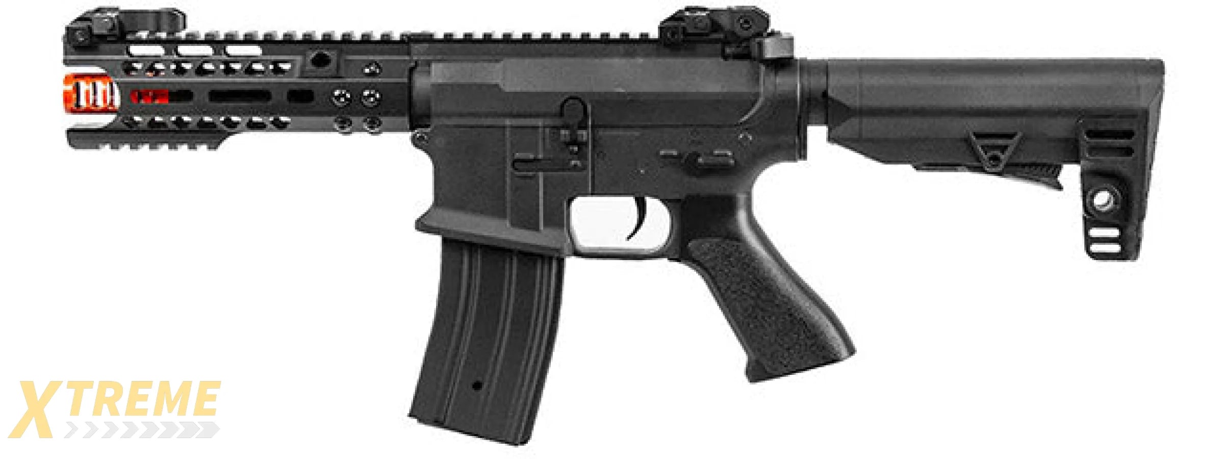 JG Golden Eagle E6597 7 M4 M-LOK AEG Rifle (Black)