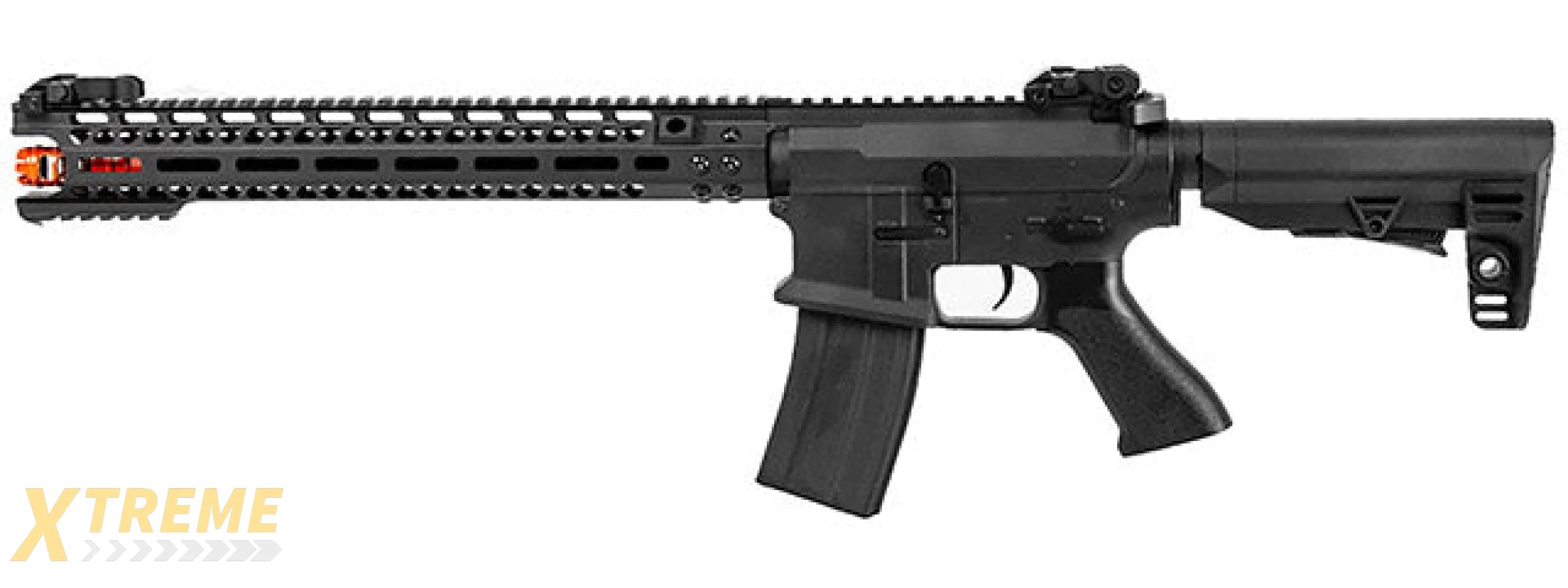JG Golden Eagle E6598 15 M4 M-LOK AEG Rifle (Black)