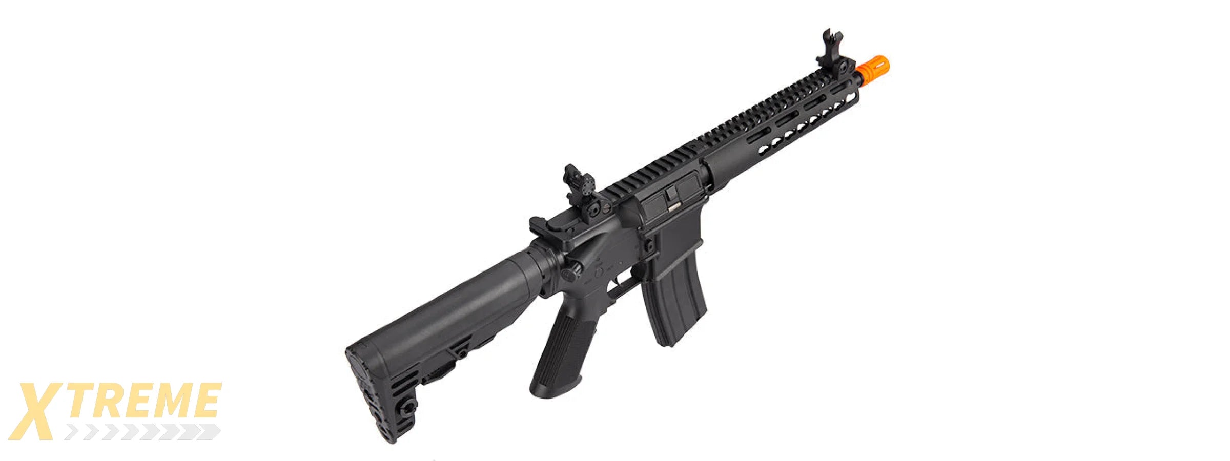 JG M4 AIRSOFT AEG RIFLE W/ KEYMOD HANDGUARD (BLACK)