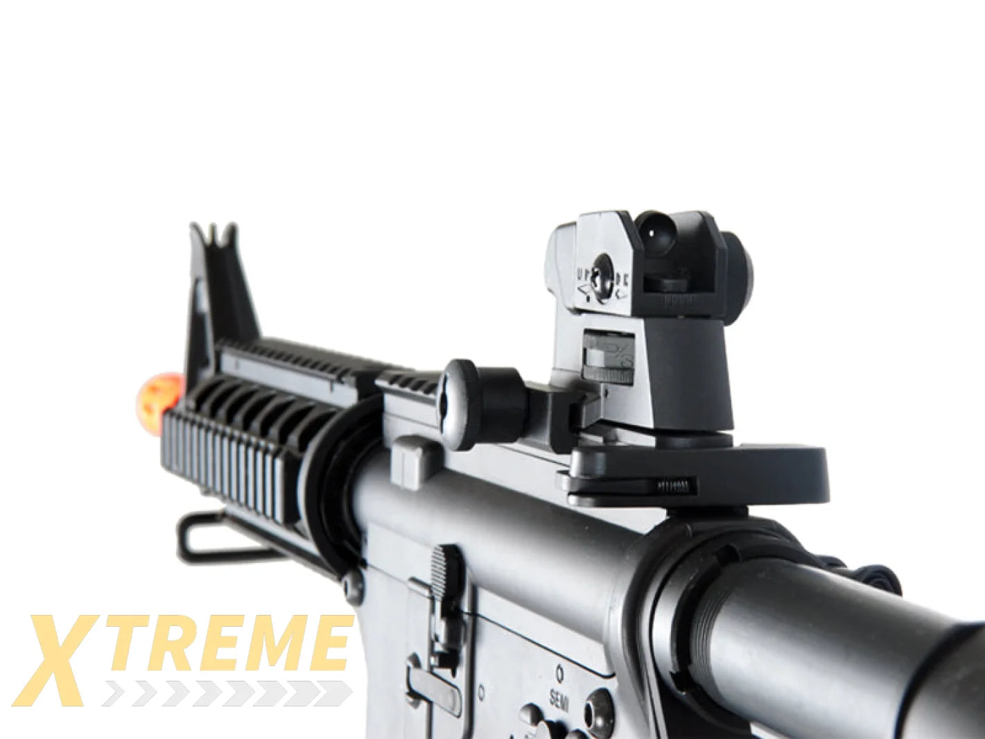 JG M4 FULL METAL CQB-R M4 SERIES AIRSOFT AEG - BLACK