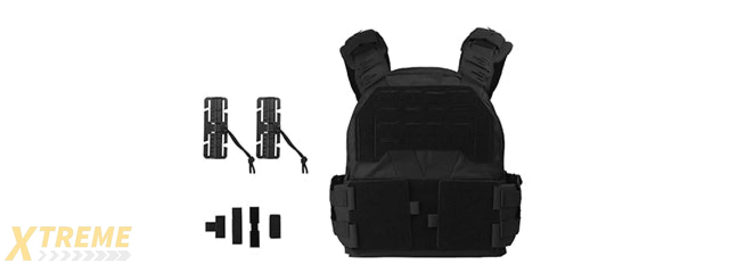 KZ Tactical Plate Carrier - (Black)