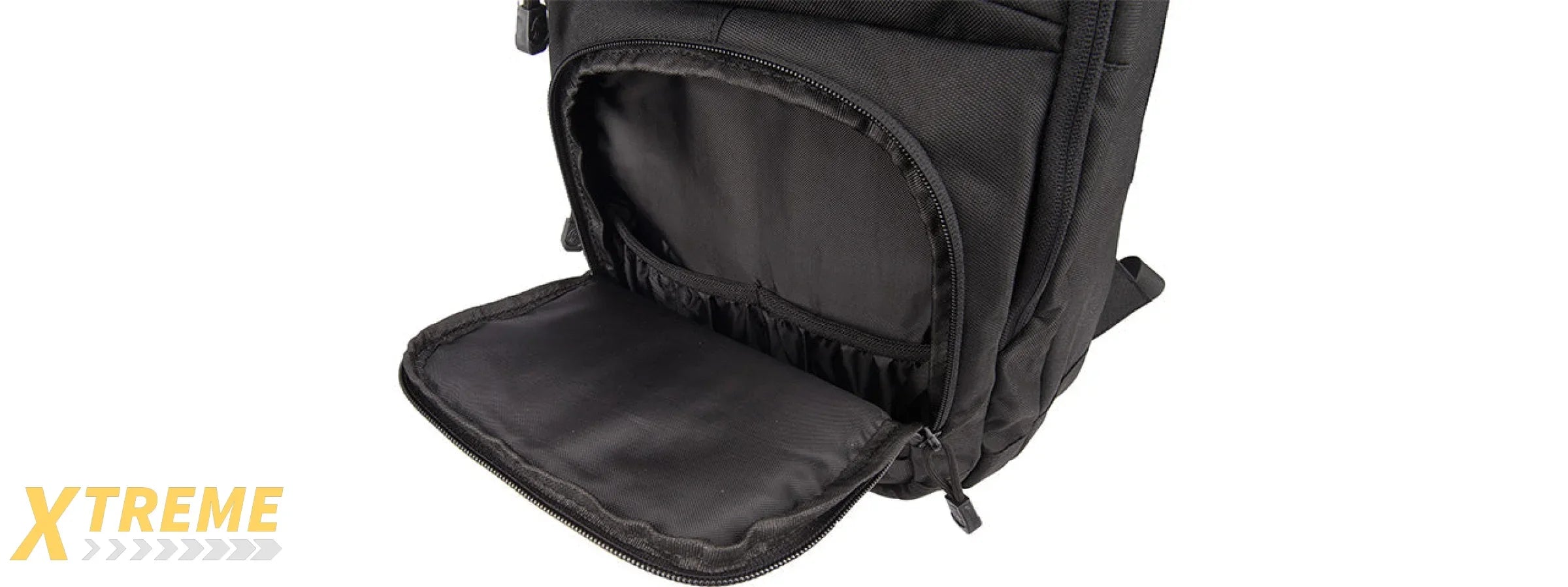 Lancer Tactical 1000D EDC Commuter MOLLE Backpack w/ Concealed Holder (BLACK)