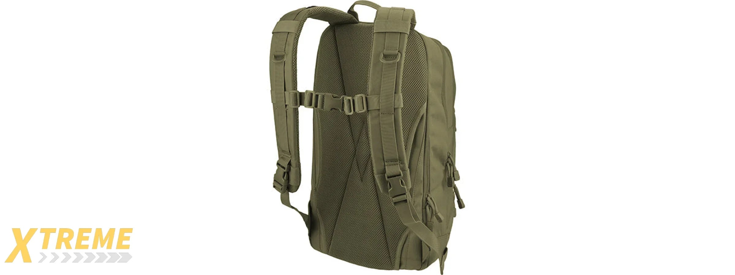 Lancer Tactical 1000D EDC Commuter MOLLE Backpack w/ Concealed Holder (OD GREEN)