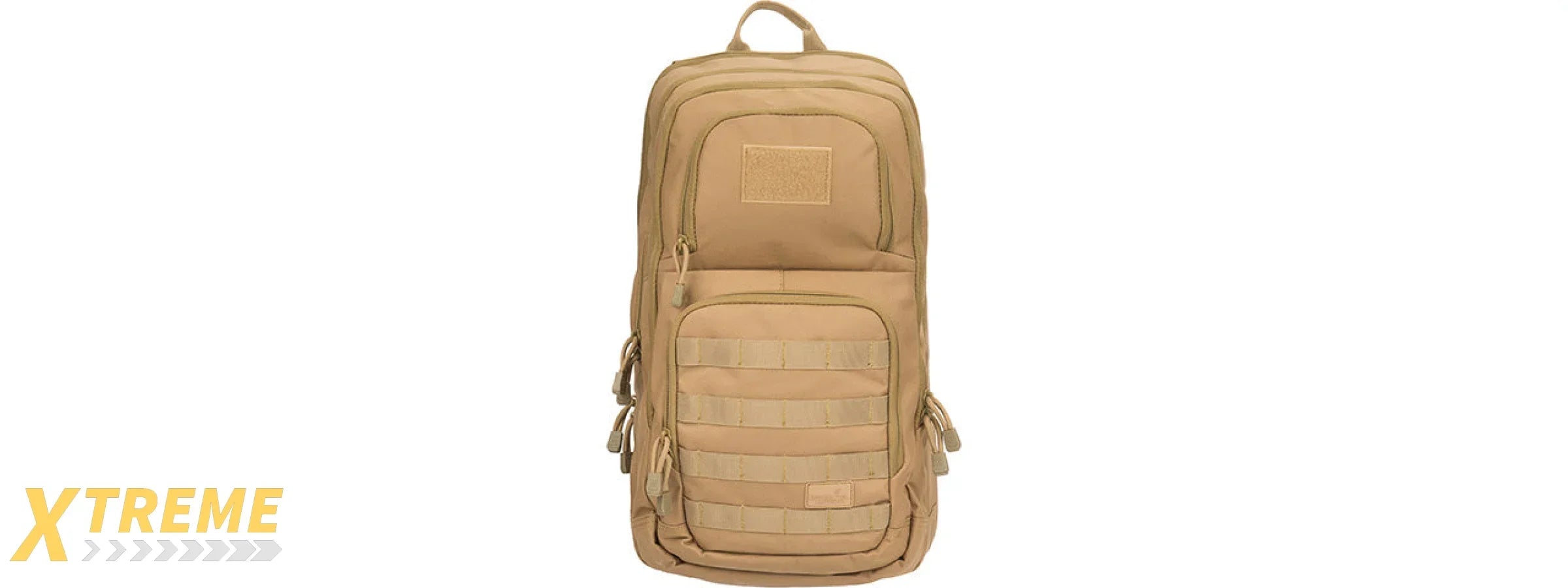 Lancer Tactical 1000D EDC Commuter MOLLE Backpack w/ Concealed Holder (KHAKI)
