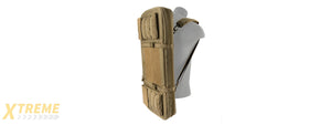 LANCER TACTICAL 1000D NYLON 3-WAY CARRY 29" DOUBLE RIFLE GUN BAG (TAN)