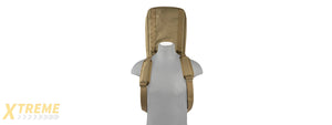 LANCER TACTICAL 1000D NYLON 3-WAY CARRY 43" DOUBLE RIFLE GUN BAG (TAN)