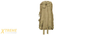 Lancer Tactical 1000D Nylon Airsoft Molle Hydration Backpack (Color: Khaki)