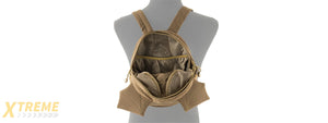 LANCER TACTICAL 1000D NYLON TACTICAL BAT WING BACKPACK - MEDIUM (TAN)