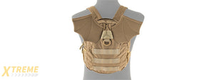 LANCER TACTICAL 1000D NYLON TACTICAL BAT WING BACKPACK - MEDIUM (TAN)