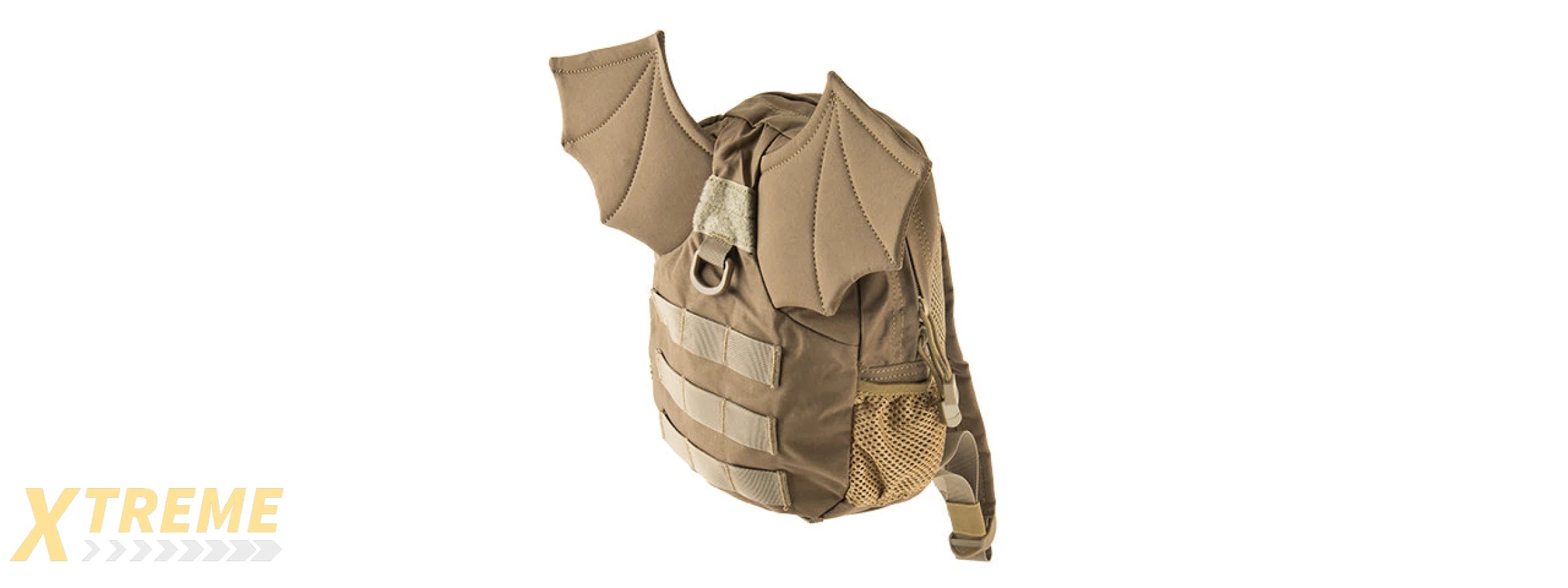 LANCER TACTICAL 1000D NYLON TACTICAL BAT WING BACKPACK - MEDIUM (TAN)