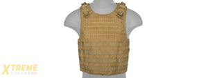 LANCER TACTICAL 1000D NYLON MOLLE UTILITY VEST (KHAKI)