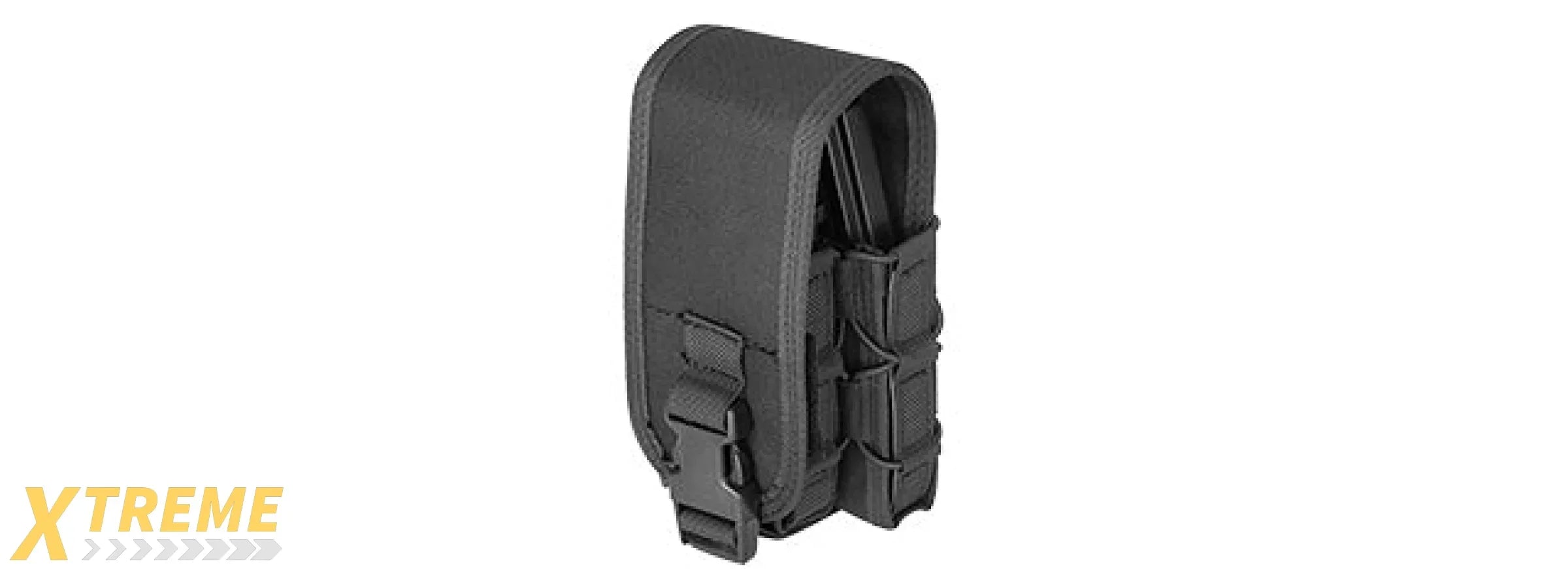 LANCER TACTICAL 1000D NYLON QD BUCKLE PISTOL/RIFLE MAG POUCH (BLACK)