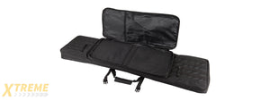 LANCER TACTICAL 48" DOUBLE GUN BAG 600D PVC MOLLE BELT RIFLE BAG (BLACK)