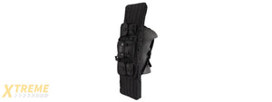 LANCER TACTICAL 48" DOUBLE GUN BAG 600D PVC MOLLE BELT RIFLE BAG (BLACK)