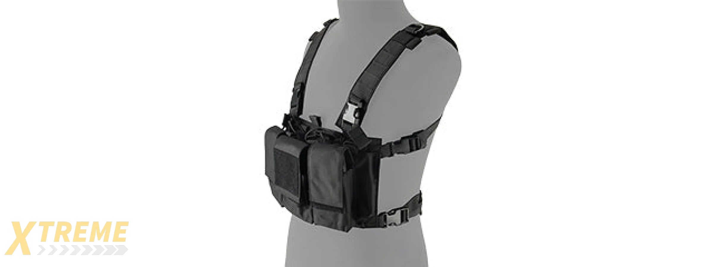 Adaptive R6 Rig LANCER TACTICAL ADAPTIVE MULTI-PURPOSE SLIM CHEST RIG (BLACK) – XTREME ...