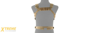 LANCER TACTICAL ADAPTIVE MULTI-PURPOSE SLIM CHEST RIG (TAN)