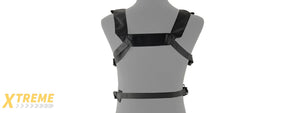 LANCER TACTICAL ADAPTIVE MULTI-PURPOSE SLIM CHEST RIG (BLACK)