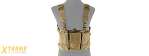 LANCER TACTICAL ADAPTIVE MULTI-PURPOSE SLIM CHEST RIG (TAN)