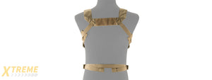 LANCER TACTICAL ADAPTIVE MULTI-PURPOSE SLIM CHEST RIG (TAN)