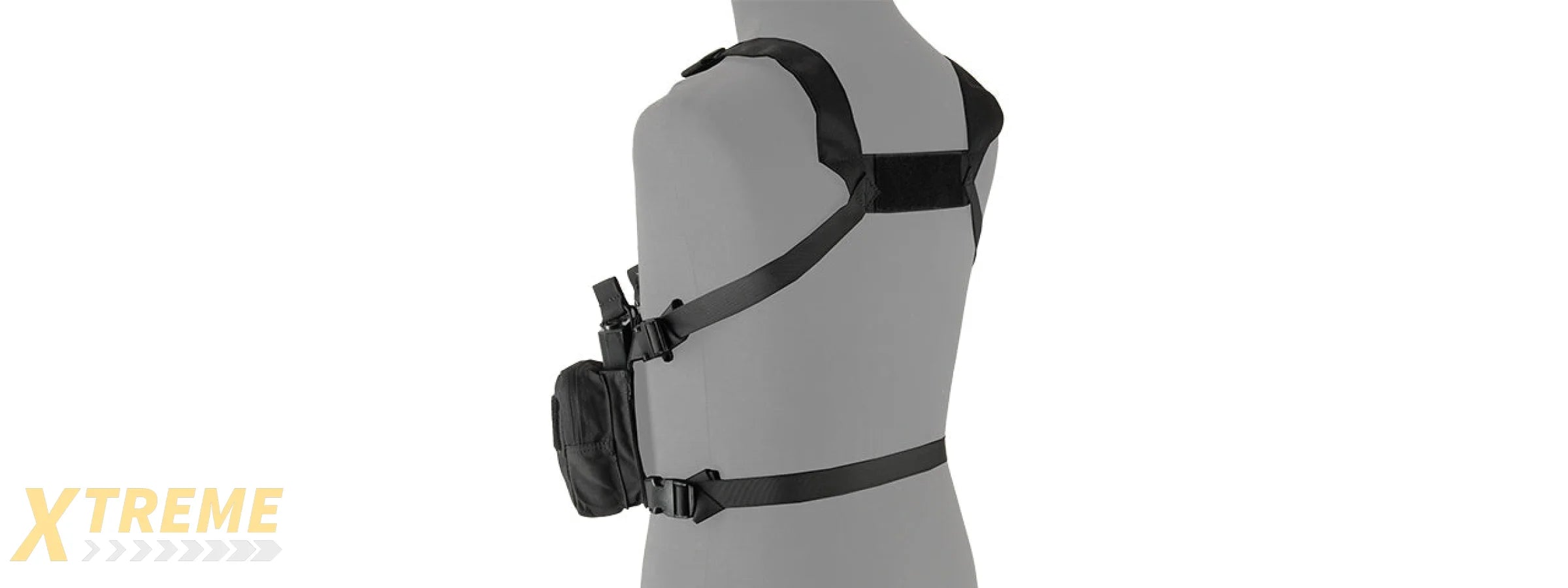 LANCER TACTICAL ADAPTIVE SNIPER CHEST RIG (BLACK)