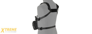 LANCER TACTICAL ADAPTIVE SNIPER CHEST RIG (BLACK)