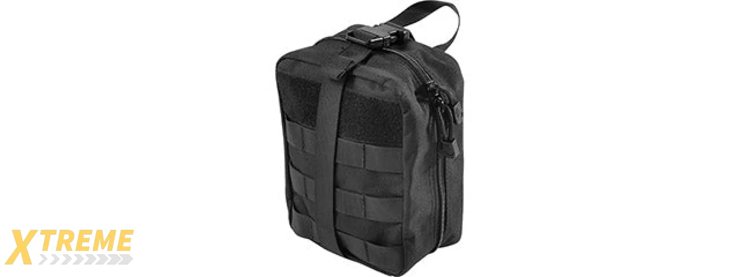 Lancer Tactical Admin Pouch w/ Molle (Color: Black)