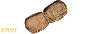 Lancer Tactical Admin Pouch w/ Molle (Color: Khaki)