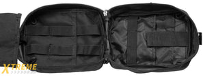 Lancer Tactical Admin Pouch w/ Molle (Color: Black)
