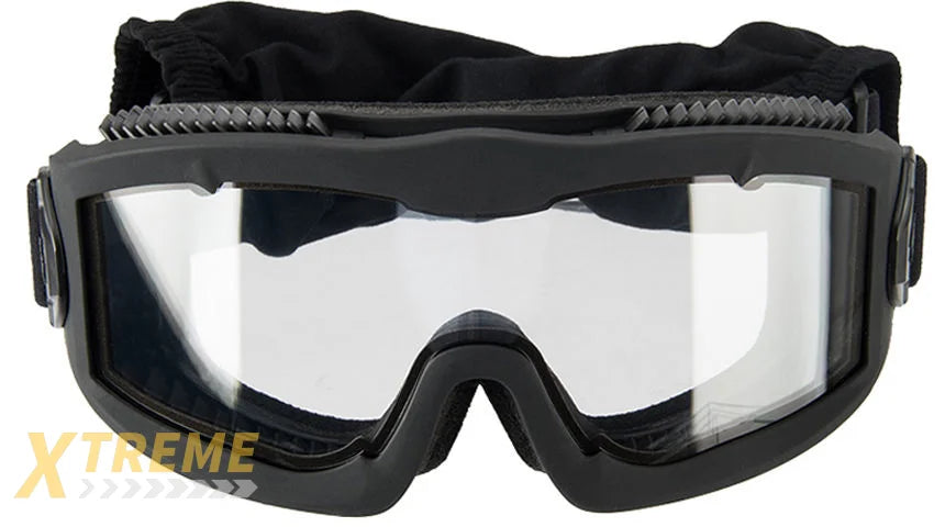Lancer Tactical AERO Protective Black Airsoft Goggles