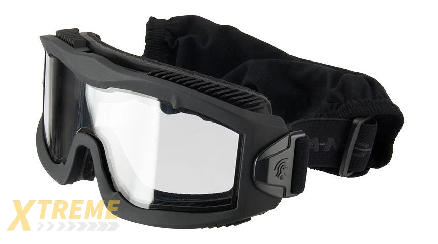 Lancer Tactical AERO Protective Black Airsoft Goggles