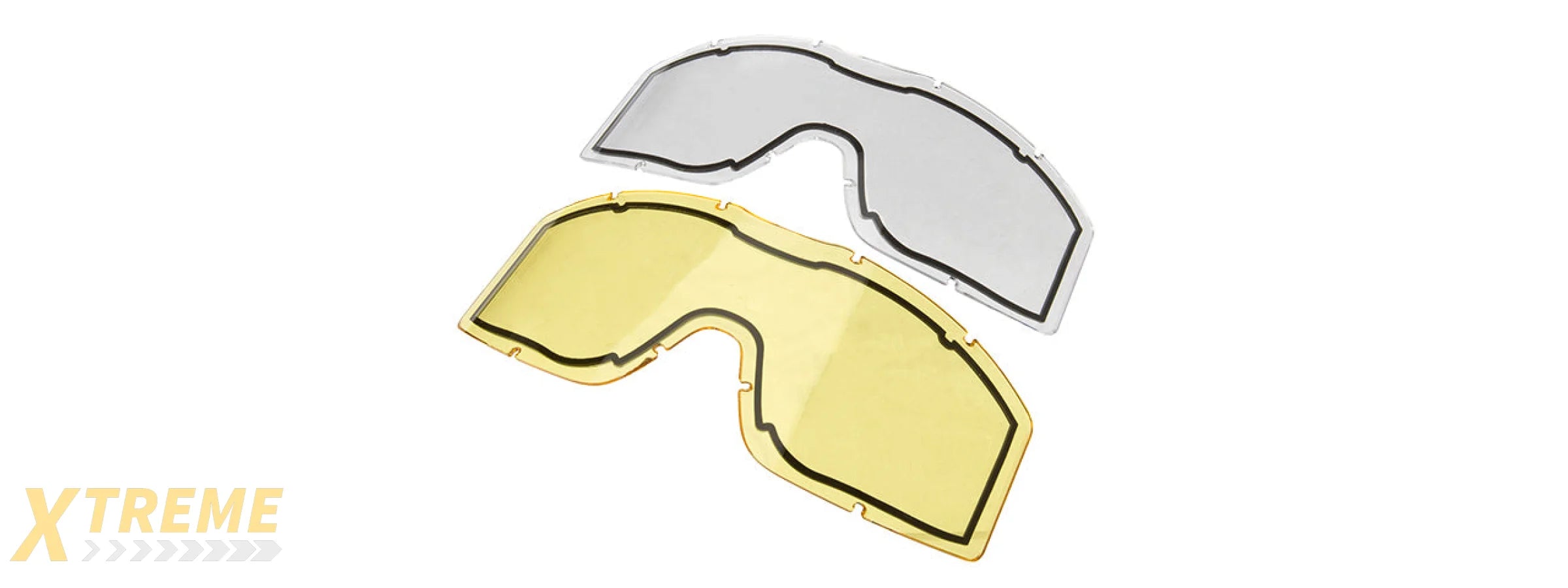 LANCER TACTICAL AERO PROTECTIVE BLACK AIRSOFT GOGGLES (SMOKE/YELLOW/CLEAR LENS)